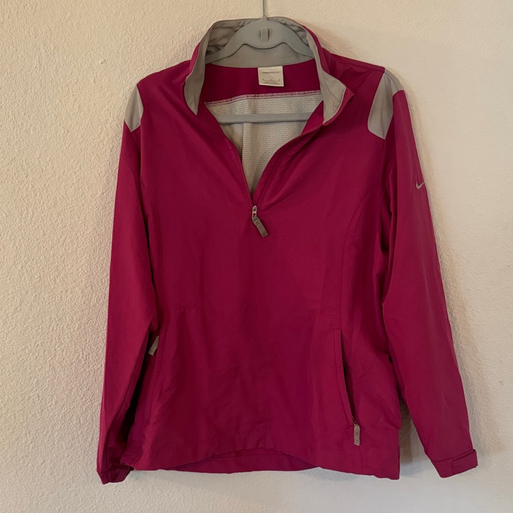 Nike Pink and Gray Women's Jacket